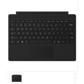 微软(Microsoft) Surface Pro 专业键盘盖 典雅黑