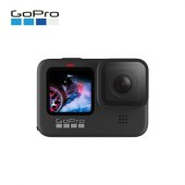 GoPro HERO9 Black 5K运动相机 Vlog数码摄像机 官方套装（含漂浮手柄+磁性旋转夹+单电池+32G内存卡）